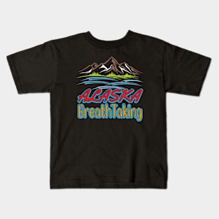 Alaska Breathtaking Kids T-Shirt